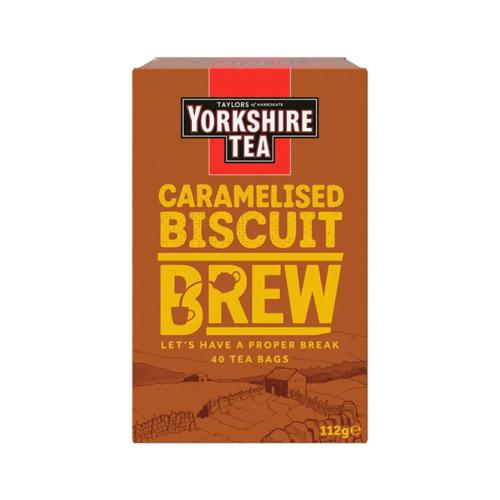 Yorkshire Tea Caramelised Biscuit Brew (40 tepåsar)