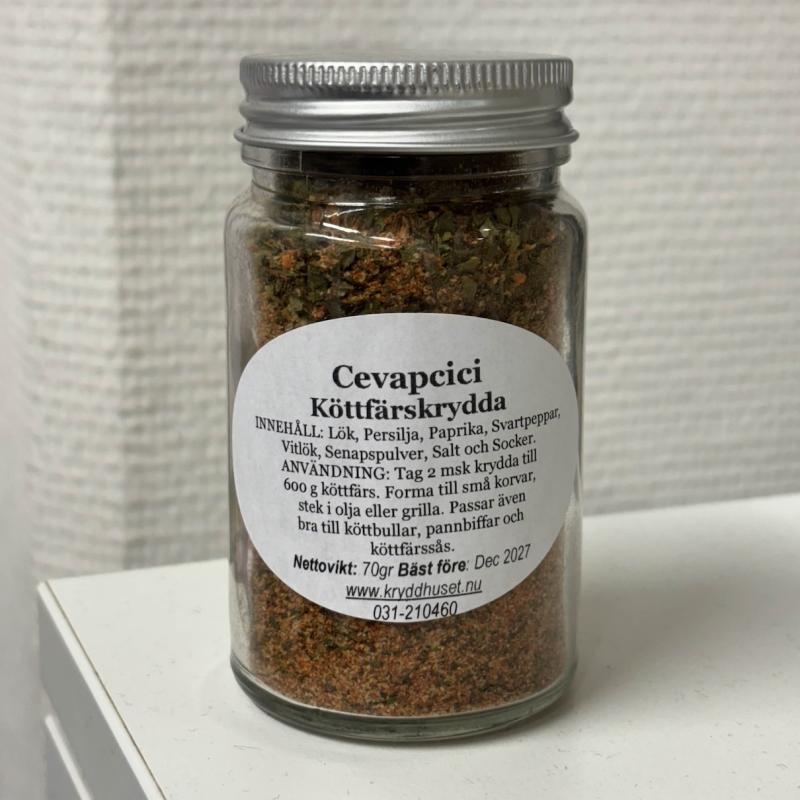 Cevapcici (Köttfärskrydda ) 60gr