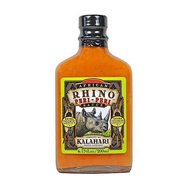 ​​​African Rhino Peri-Peri Extra Hot Pepper Sauce​