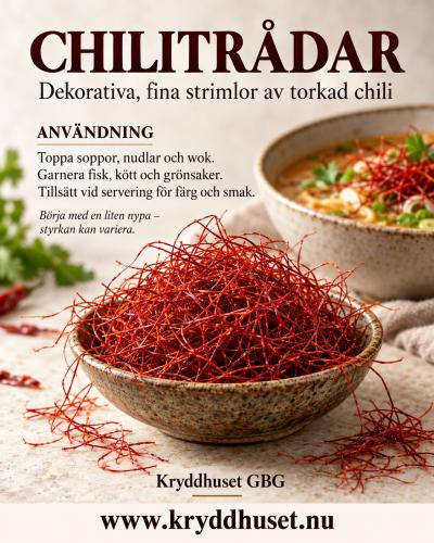 Chilistrån (10g)