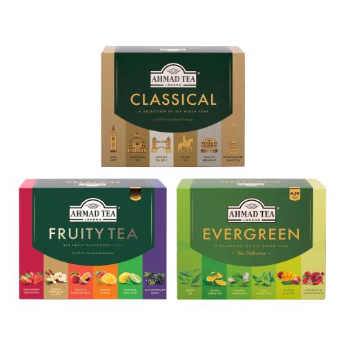 AHMAD TEA Classical Selection Bundle (3x60 tepåsar)