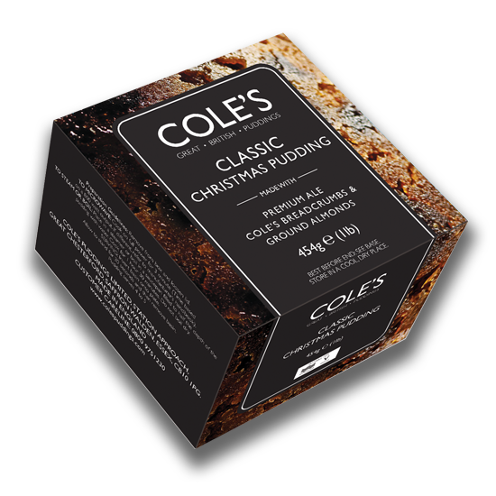 COLE'S CLASSIC CHRISTMAS PUDDING 454g