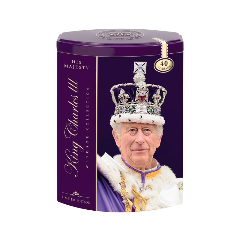 AHMAD TEA Coronation Caddy Purple (40 tepåsar)