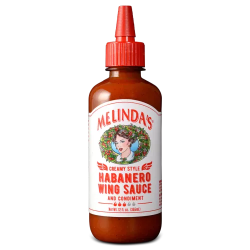 Melinda’s Creamy Style Habanero Wing Sauce (355ml)