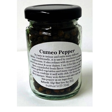 Cumeo Pepper - Grapefruit Pepper - Lemon Aroma 45gr