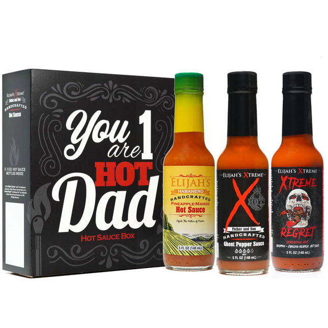 Elijah's Xtreme​​​ #1 Hot Dad Hot Sauce Gift Set