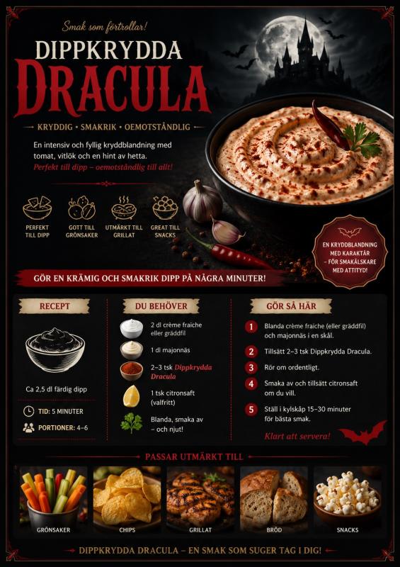 Dippkrydda Dracula 50gr