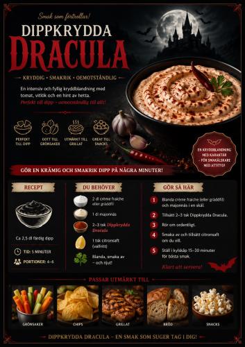 Dippkrydda Dracula 50gr