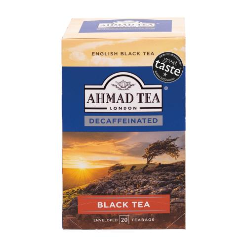 AHMAD TEA Black Tea (koffeinfritt, 20 tepåsar​​​​)