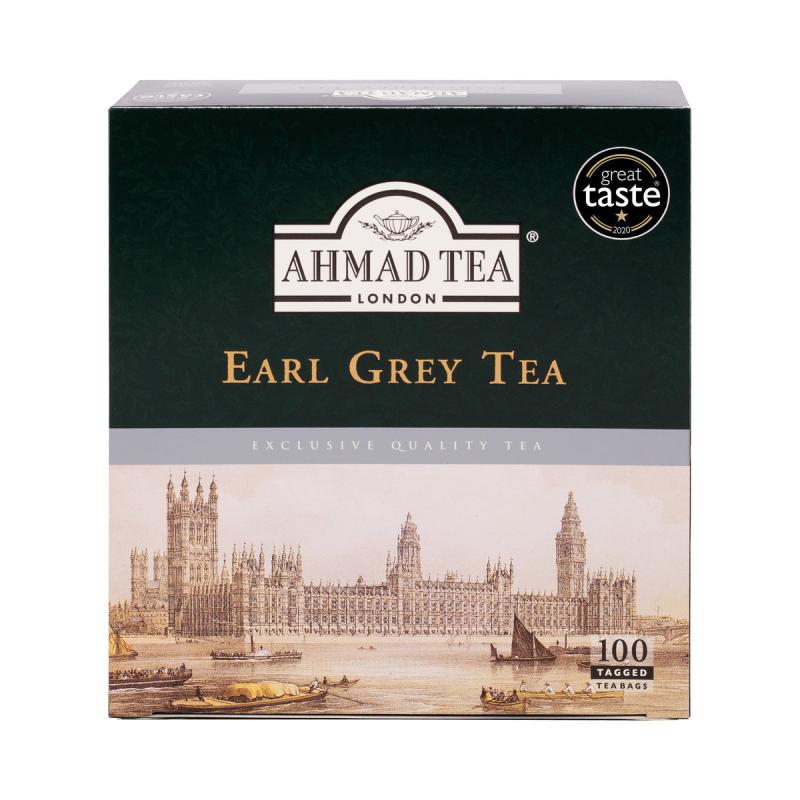 AHMAD TEA Earl Grey (100 tepåsar)