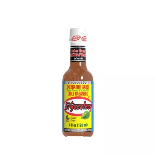 El Yucateco XXXtra Hot Habanero Hot Sauce (120ml)