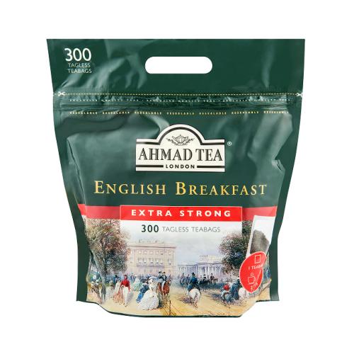 AHMAD TEA English Breakfast Strong (300 tagless tepåsar)