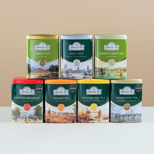 AHMAD TEA English Scene Caddies (7x100g)
