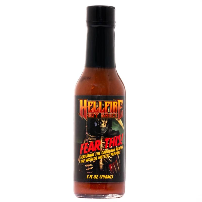 Hellfire Fear This! Carolina Reaper Hot Sauce (148ml)