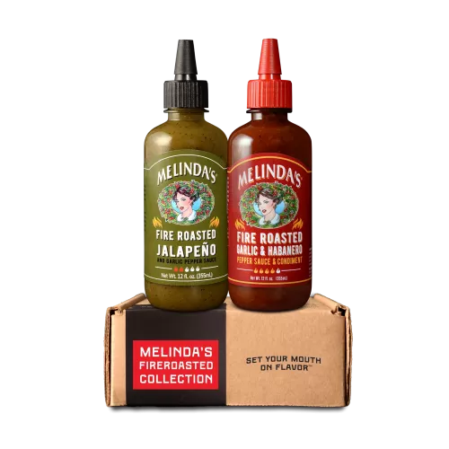 Melinda’s Fire Roasted Collection