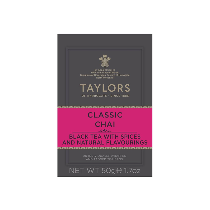 Taylors of Harrogate Classic Chai (20 tepåsar)
