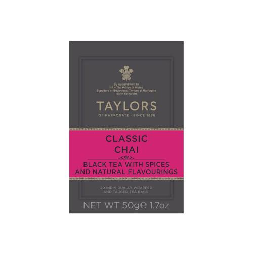 Taylors of Harrogate Classic Chai (20 tepåsar)