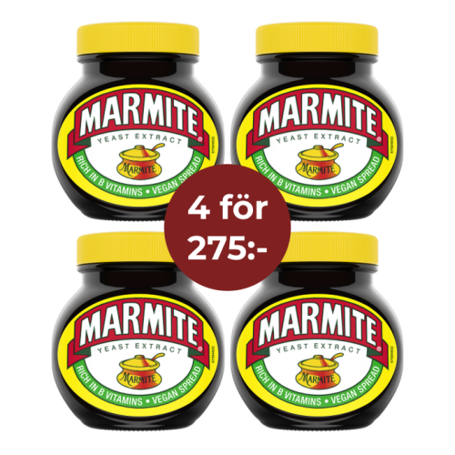 Marmite Yeast Extract (2x250g) - 4 ST FÖR 275:-