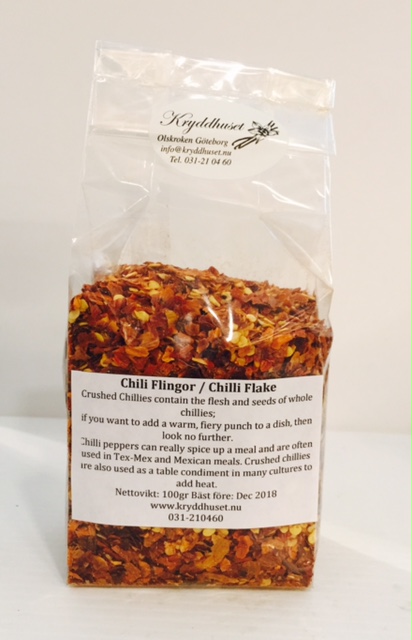 Chili Flingor / Chilli Flake 100gr