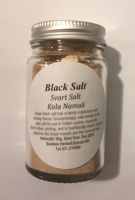 Svartsalt / Kala Namak Indian Black Salt 75g