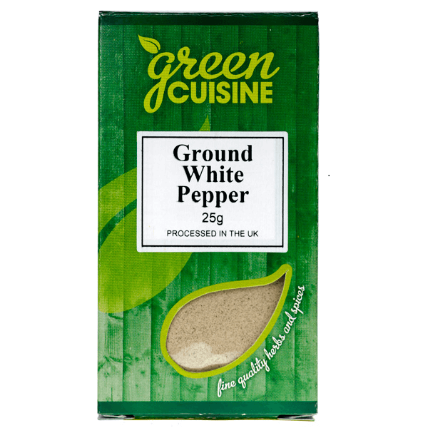 GC Malen Vitpeppar/Ground White Pepper (25g)