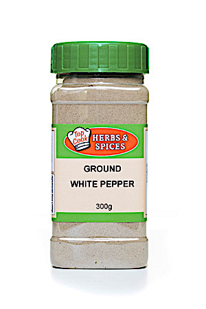 GC Mald Vitpeppar  / White Pepper Ground (300g​​​)