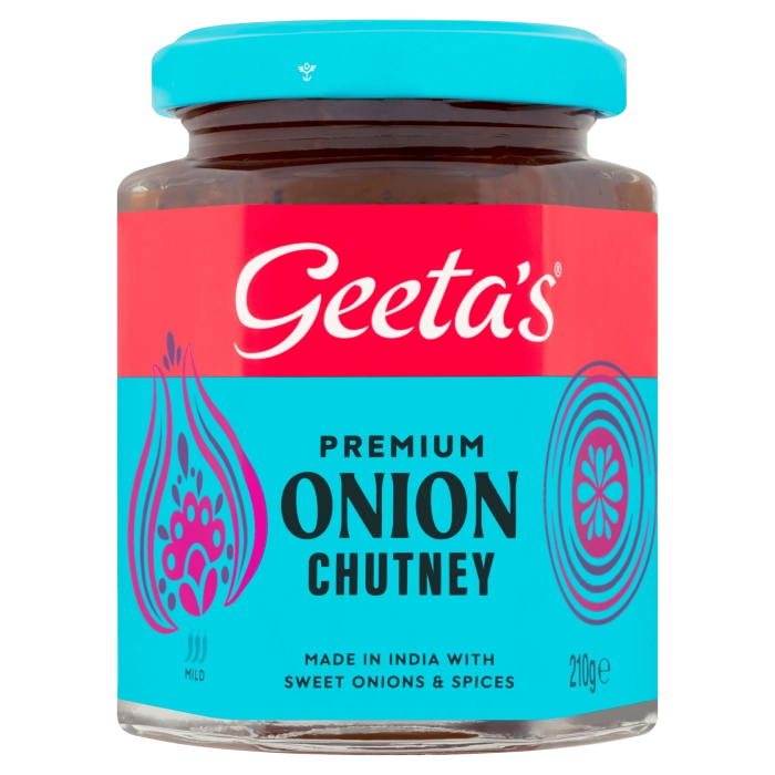 Geeta's Premium Onion Chutney (210g)