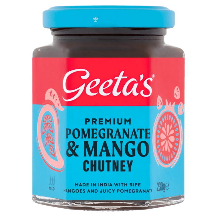 Geeta's Premium Pomegranate & Mango Chutney (230g)