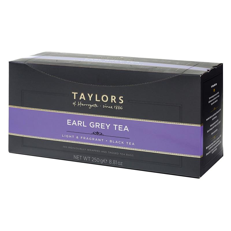 Taylors of Harrogate Earl Grey  100 teabags Tags
