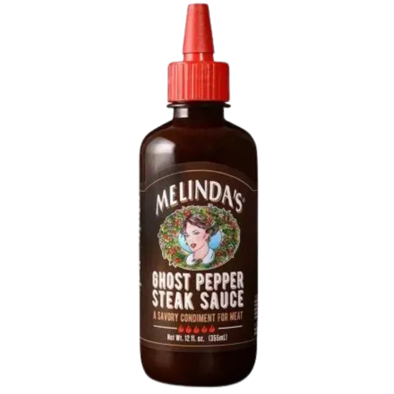 Melinda’s Ghost Pepper Steak Sauce (355ml)
