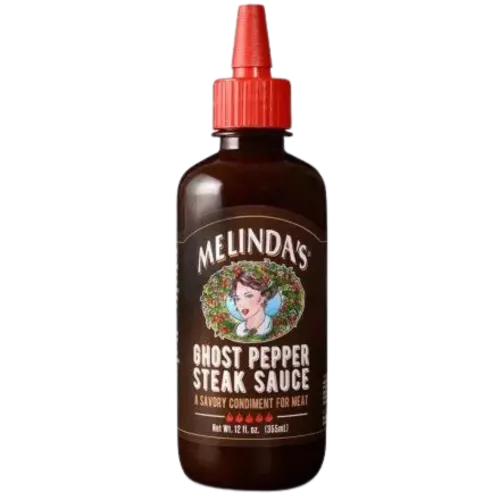 Melinda’s Ghost Pepper Steak Sauce (355ml)