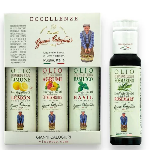 Gianni Calogiuri Extra Virgin Olive Oils Gift Pack (3x100ml)