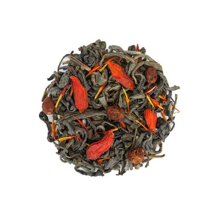 Green "Lively Luke" Tea – Goji & Havtorn (200g)