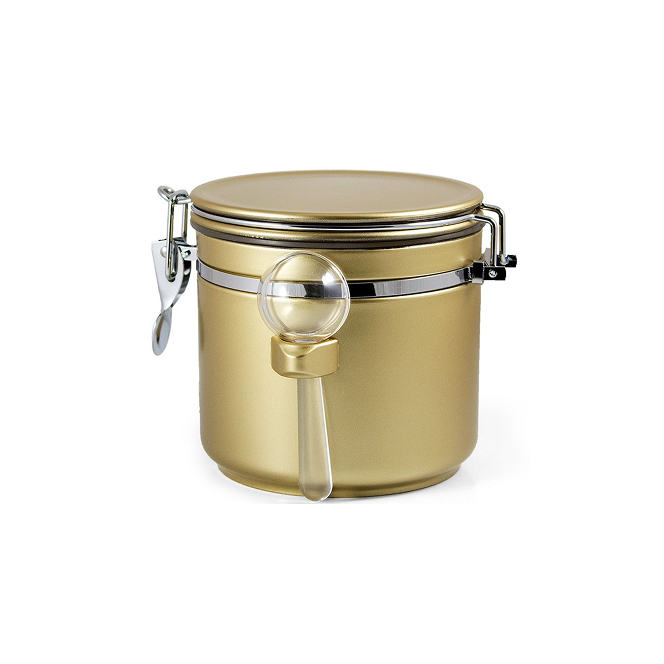 Kaffeburk m. spänne, "Antonio" Guld (1,1L)