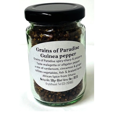 Grains of Paradise - Guinea pepper 60gr