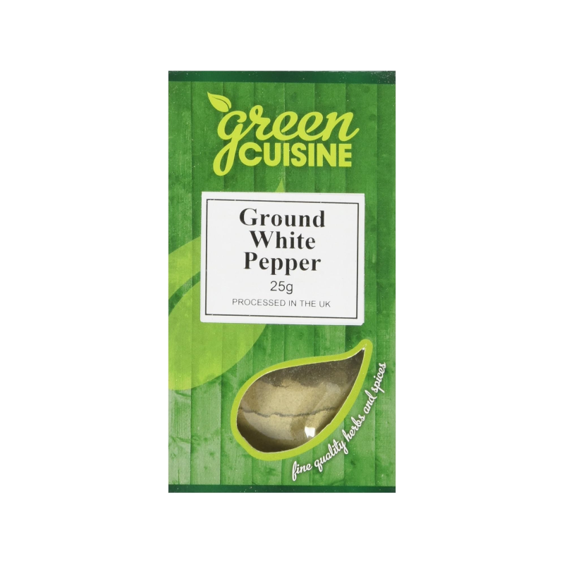 GC Malen Vitpeppar/Ground White Pepper (25g)