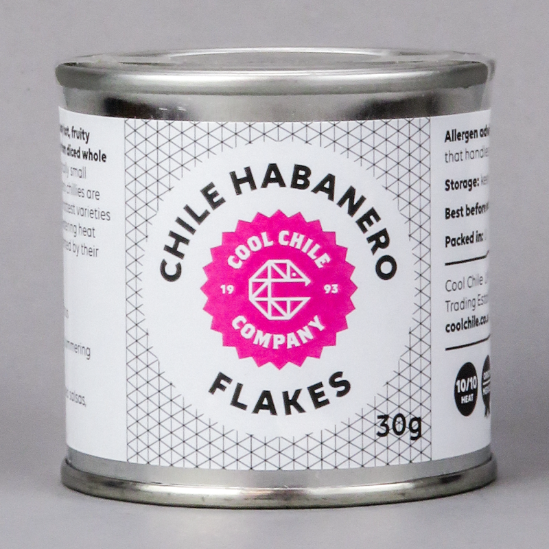 COOL CHILE Mexican Habanero Chilli Flakes (30g)