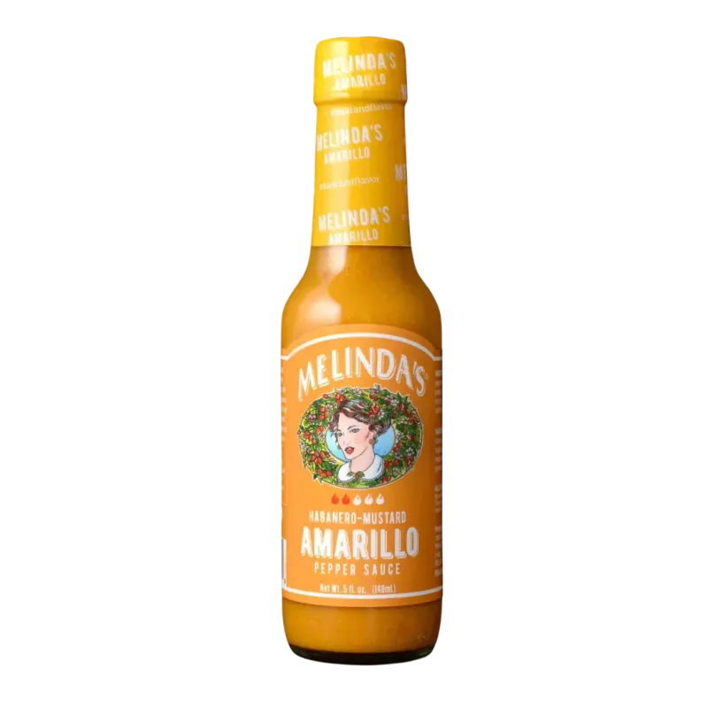 Melinda’s Amarillo Habanero Hot Mustard Sauce (148ml)