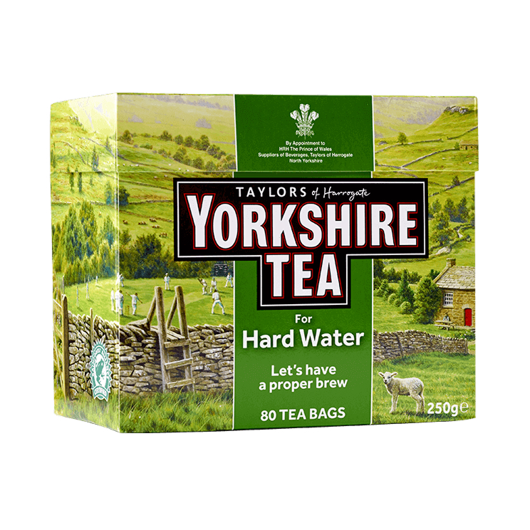 Yorkshire Hard Water Tea (80 tepåsar)