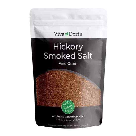 ​Hickoryrökt salt (907g)
