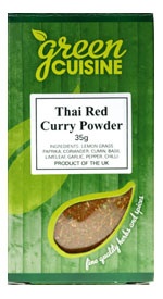 Thai Rött Curry Pulver / Thai Red Curry-Mix 35gr