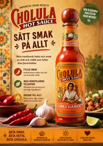 Cholula Chilli Garlic Hot Sauce (150ml)