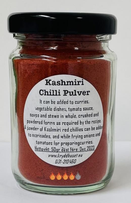 Kashmiri Chili Pulver 50gr