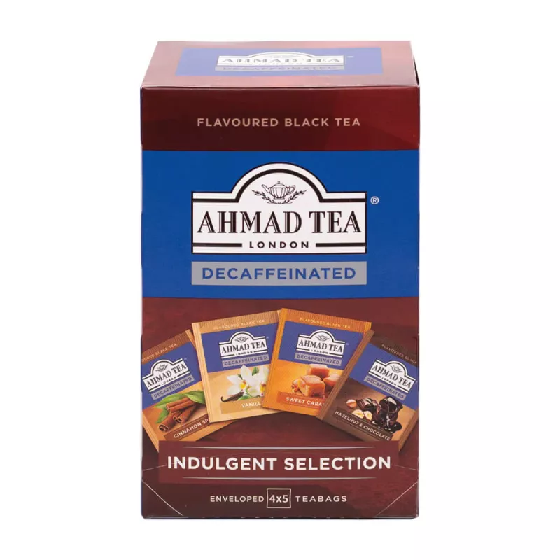AHMAD TEA Indulgent Selection (koffeinfritt, 4x5 tepåsar)