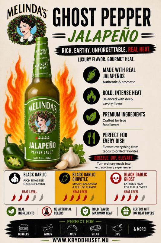 Melinda's Jalapeno Pepper Hot Sauce (148 ml)