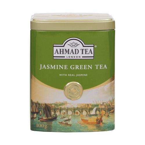 AHMAD TEA Jasmin Green Tea (lösvikt, 100g)