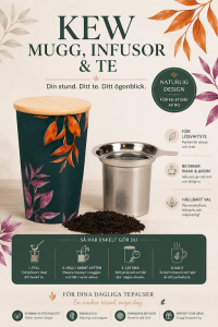 KEW MUGG MED TESIL