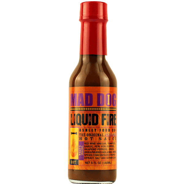 Mad Dog Liquid Fire Hot Sauce​