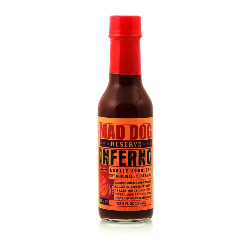 Mad Dog Inferno Reserve Hot Sauce​ (148ml)