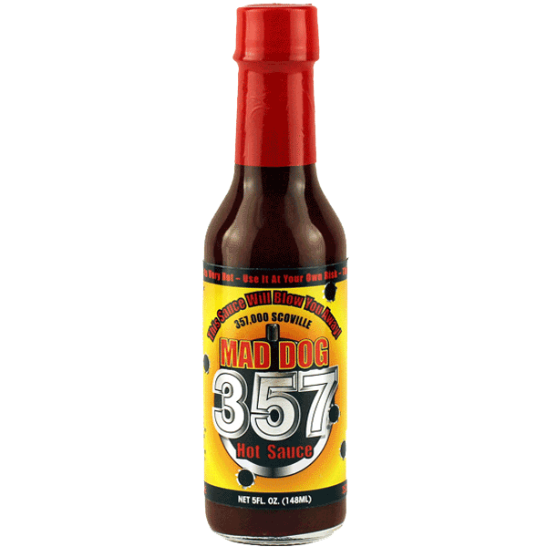 357 Mad Dog Hot Sauce 1-5oz